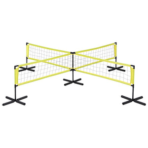 Everfit Water Volleyball Net Set Portable Swimming Pool Nets Game Four Square