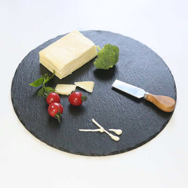 Bella Cheese Charcuterie Board and Knife Set 7-piece Round 30cm