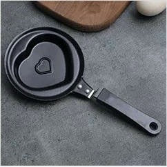 Heart Shape Mini Frypan, non-stick FUN product, cook HEART shaped eggs, Free Delivery