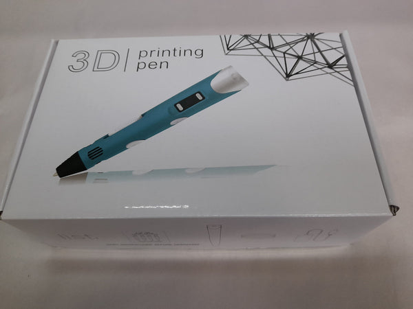 3D Printing Pen, Create own patterns with 3 x 3metre long colour filaments included Free Delivery