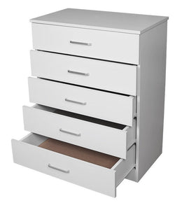 NNECN Classic Elegance: Five-Drawer Chest for Organized Living