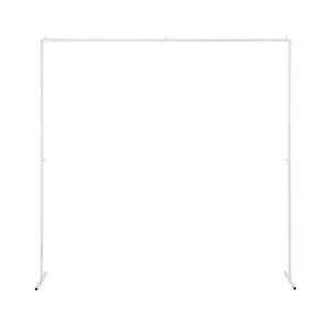 2M Backdrop Stand Wedding Background Decoration Party Flower Balloon Display White