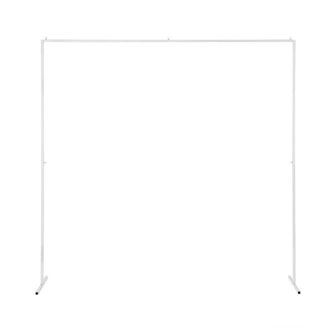 2M Backdrop Stand Wedding Background Decoration Party Flower Balloon Display White