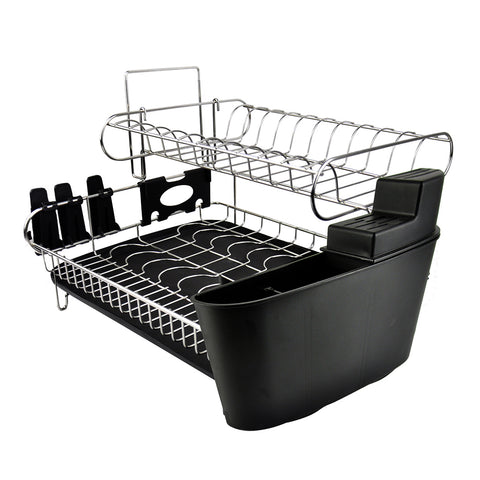 Kitchen Dish Rack Dishrack Cup Dish Drainer Plate Tray Holder