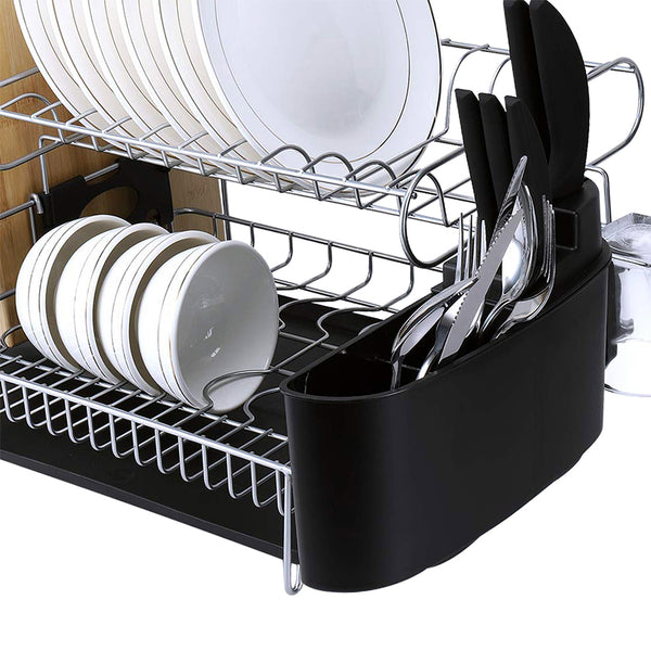 Kitchen Dish Rack Dishrack Cup Dish Drainer Plate Tray Holder