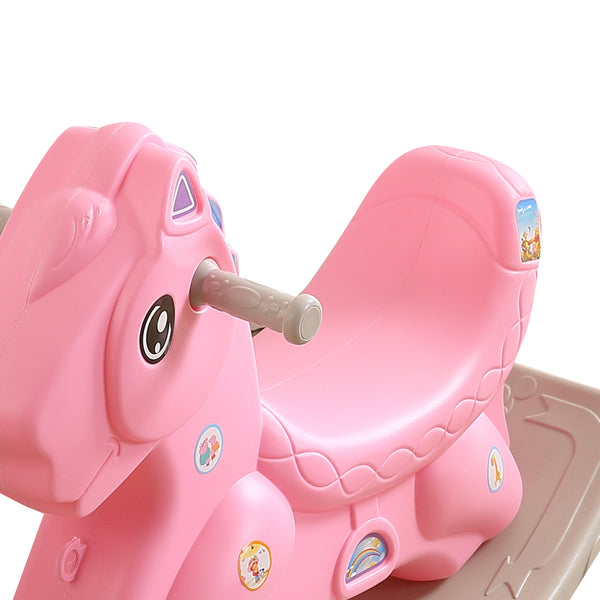 BoPeep Kids Rocking Horse Toddler Baby Horses Pony Ride On Toy Balance Rocker