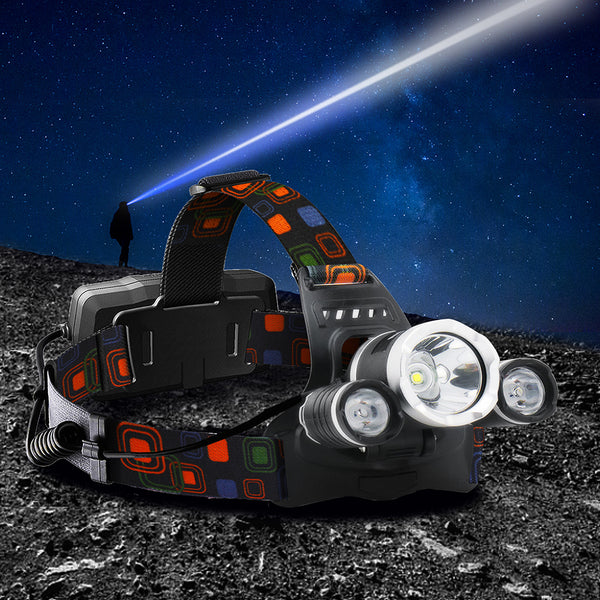 LED Outdoor Headlamp Head Light Head Torch Flashlight Camping Lamp