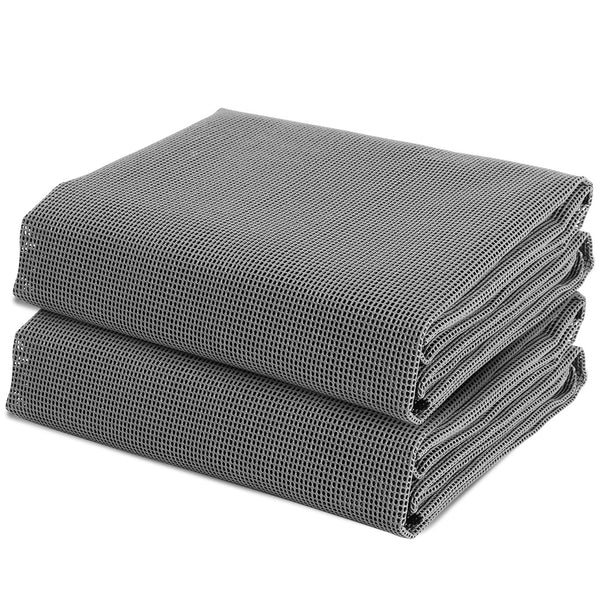 Weisshorn 6M Annex Matting Pack of 2x 3 x2.5m Floor Mats Mesh Camping Picnic