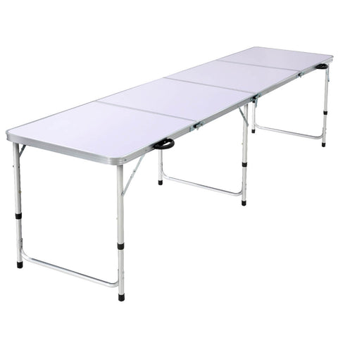 Weisshorn Camping Table Folding Aluminum Portable BBQ Outdoor 240CM