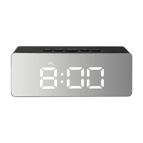 Digital Clock LED Display Desk Table Temperature Alarm Time Modern Home Decor