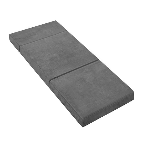 Giselle Bedding Folding Foam Portable Mattress Grey