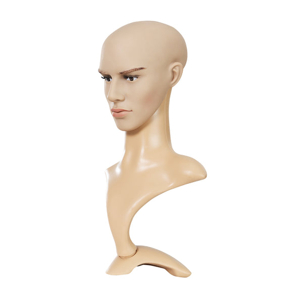 Embellir Male Mannequin Head Dummy Model Display Shop Stand Professional Use