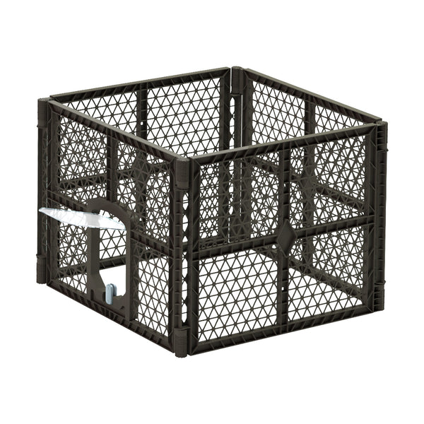 i.Pet Pet Dog Playpen Enclosure 4 Panel Fence Puppy Cage Plastic Play Pen Fold