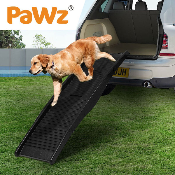 PaWz Dog Ramp Pet Car Stair Step Foldable Portable Lightweight Ladder