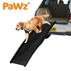 PaWz Dog Ramp Pet Car Stair Step Foldable Portable Lightweight Ladder