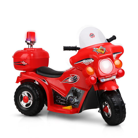 Rigo Kids Ride On Motorbike Motorcycle Car Red