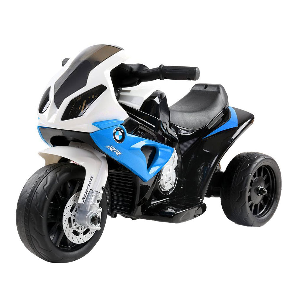 Kids Ride On Motorbike BMW Licensed S1000RR Motorcycle Car Blue