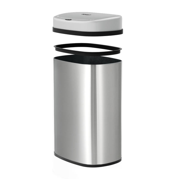 Devanti Sensor Bin 60L Motion Rubbish Stainless Trash Can Automatic Touch Free