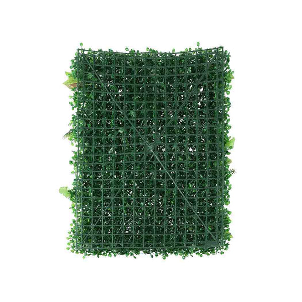 6 x Artificial Hedge Grass Plant Hedge Fake Vertical Garden Green Wall Ivy Mat Fence