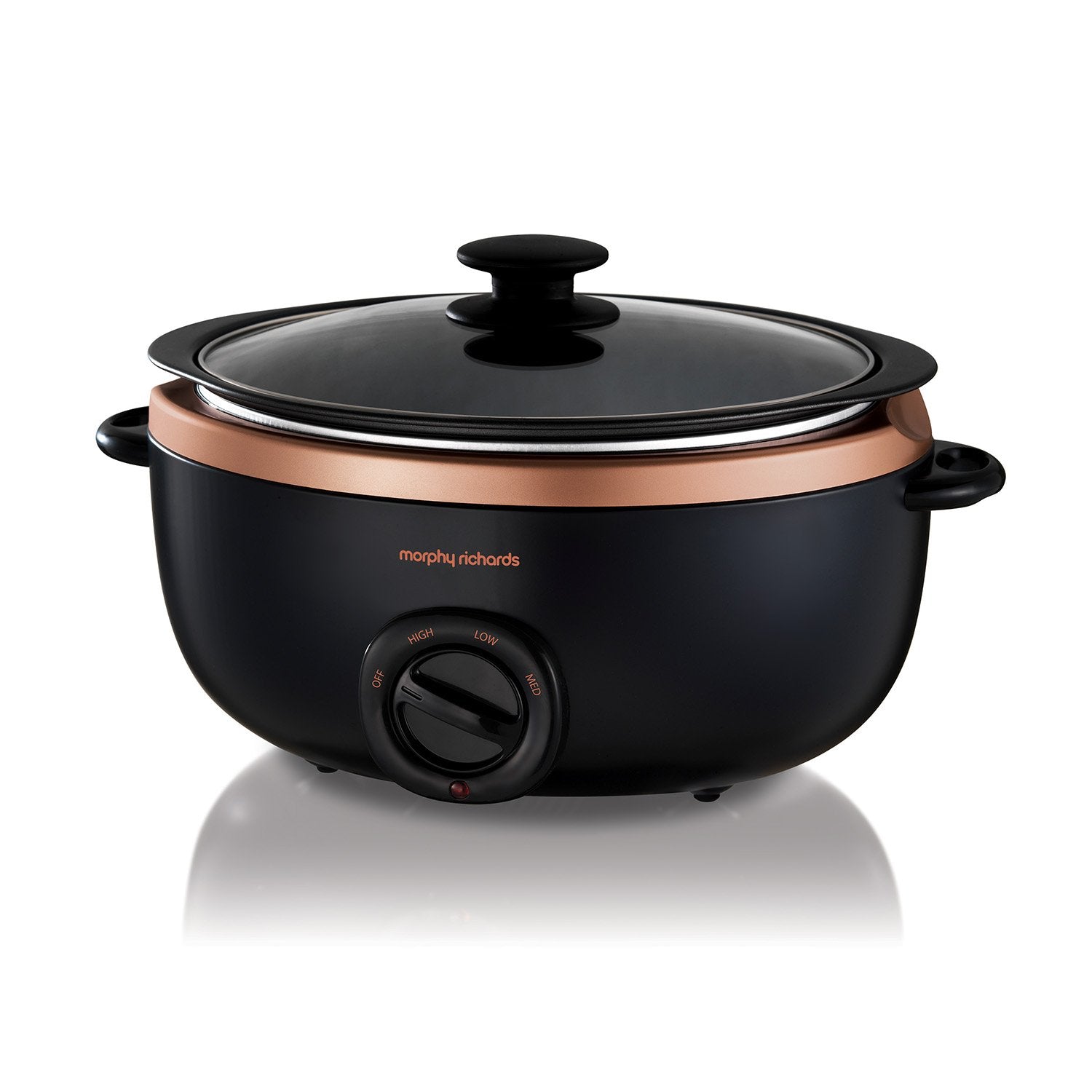 Morphy Richards 3.5l Sear & Stew Slow Cooker - Rose Gold