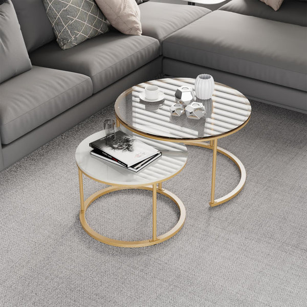 Interior Ave - Elle Luxe Nested Coffee Table