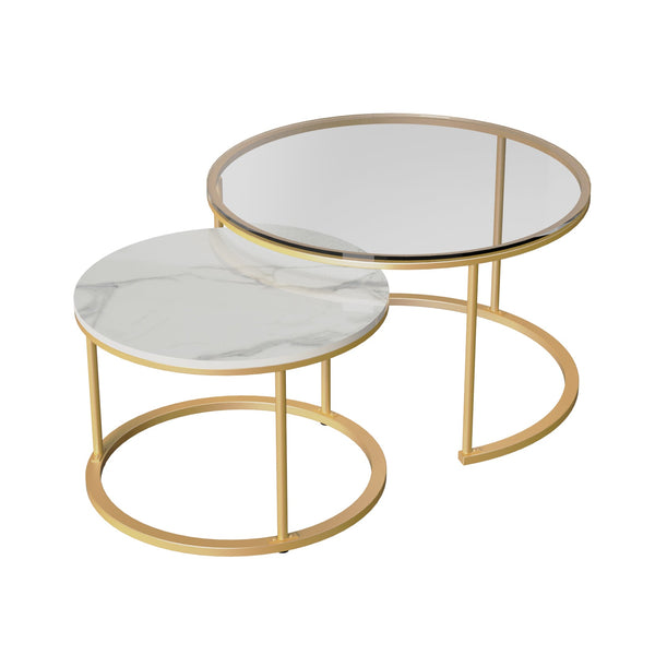 Interior Ave - Elle Luxe Nested Coffee Table