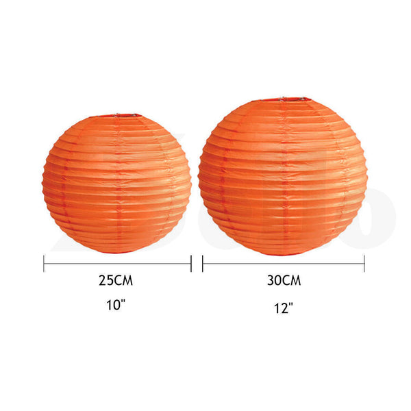 12" Paper Lanterns for Wedding Party Festival Decoration - Mix and Match Colours