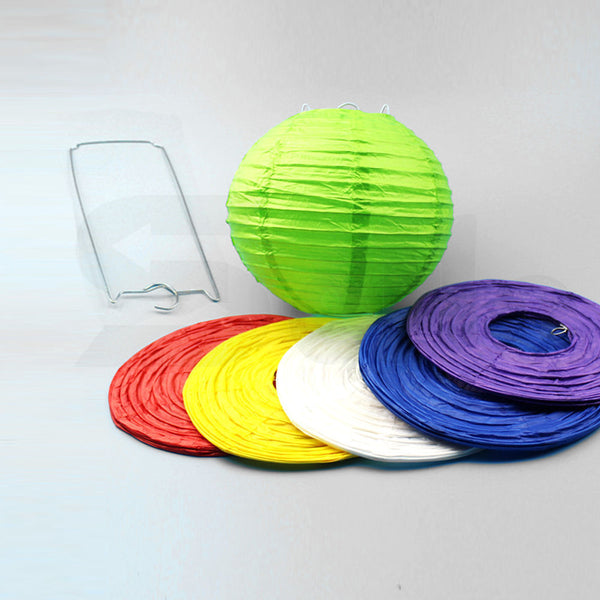 12" Paper Lanterns for Wedding Party Festival Decoration - Mix and Match Colours