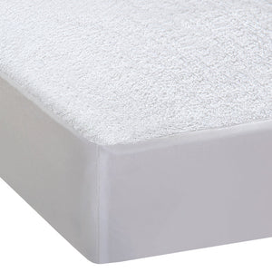 DreamZ Terry Cotton Fully Fitted Waterproof Mattress Protector in King Size