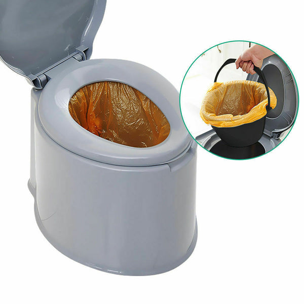 Outdoor Portable Toilet 6L Camping Potty Caravan Travel Camp Boating