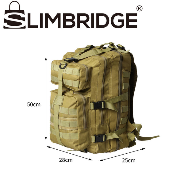 Slimbridge 35L Military Tactical Backpack Camping Rucksack Outdoor Trekking Army