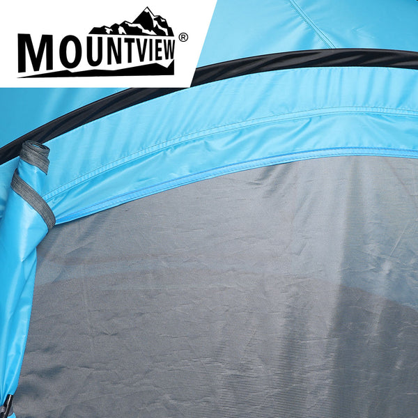 Mountview Pop Up Camping Tent Beach Outdoor Family Tents Portable 4 Person Dome