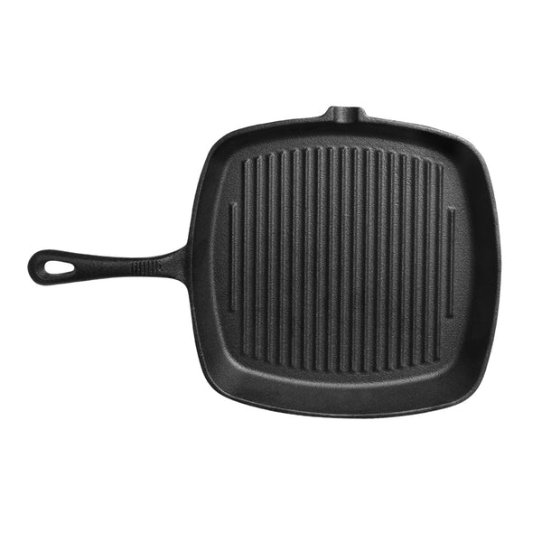 Steak Frying Pan Food Meals Gas Induction Cooker Kitchen Cooking Pot Cast Iron