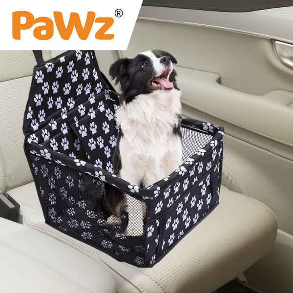 PaWz Pet Car Booster Seat Puppy Cat Dog Auto Carrier Travel Protector Safety