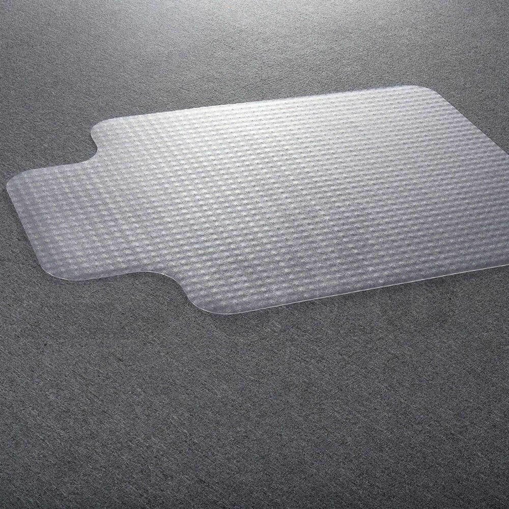 Carpet Floor Office Home Computer Work Chair Mats Vinyl PVC Plastic 1350x1140mm